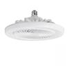 Ventilatori da soffitto con telecomando e luce Lampada a LED Ventilatore Convertitore E27 Base Ventilatori da soffitto silenziosi intelligenti per soggiorno camera da letto
