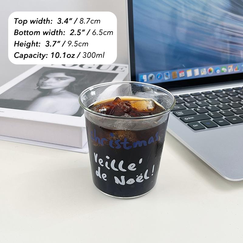 

Изысканный рождественский бокал для вина - стеклянный стакан для праздничных напитков и декора, идеально подходит для подарков на вечеринках и праздниках