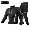 Winter Motorcycle Riding Suit Set Waterproof Motorbike Racing Gear Removable Liner All Season Outdoor Pants Protective