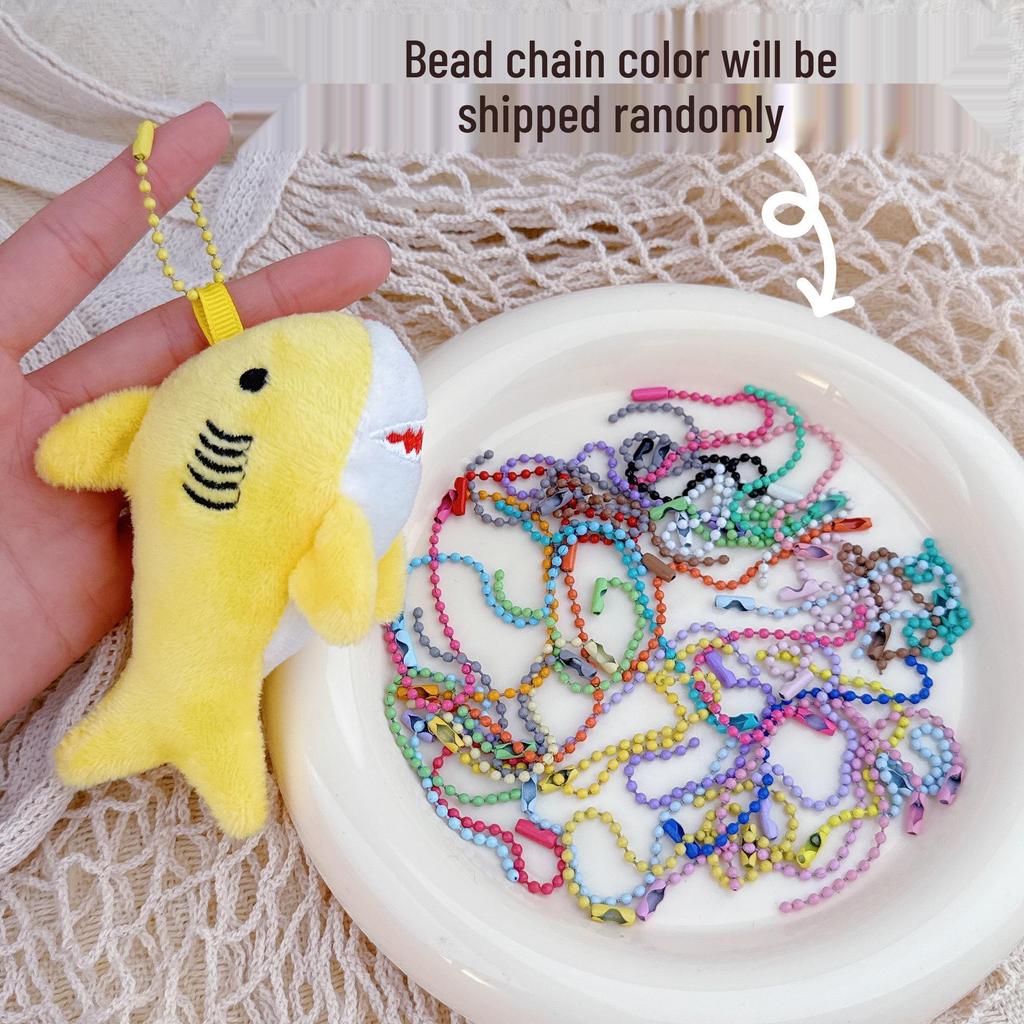 Cross-Border Plush Shark Keychain Pendant - Cute Wedding Toss Doll Bag Charm
