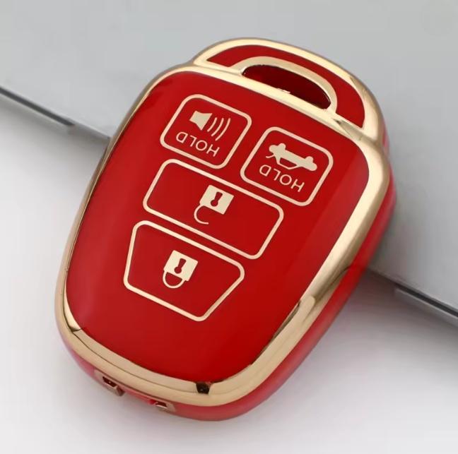 New TPU Car Key Case Cover for Toyota Rav4 MK4 Rav 4 Corolla Fielder Vitz Remote 2 3 4 Buttons Shell Fob Shell Fob Accessories