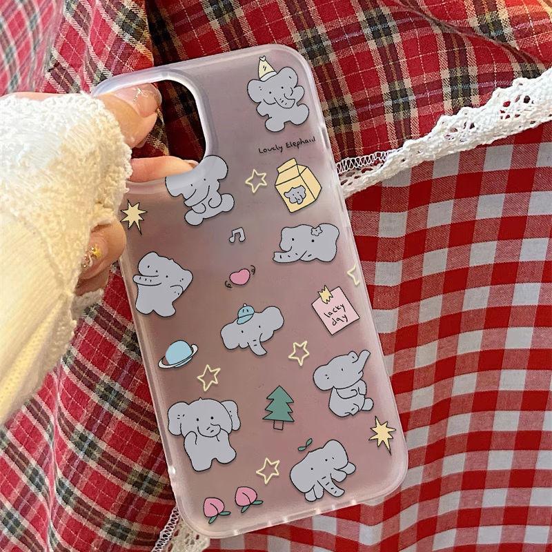 Star baby elephant is suitable for 1111pro Apple mobile phone case 11pro11 large hole 11 soft case XRXS matte 11 11p.