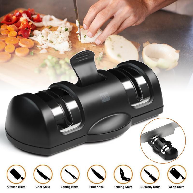 Xiaomi Youpin Huohou Sharpen Stone Brousky s dvojitým kotoučem Brousky na brusky K-nife Nástroj pro rychlé ostření Grindstone Kuchyňské nástroje