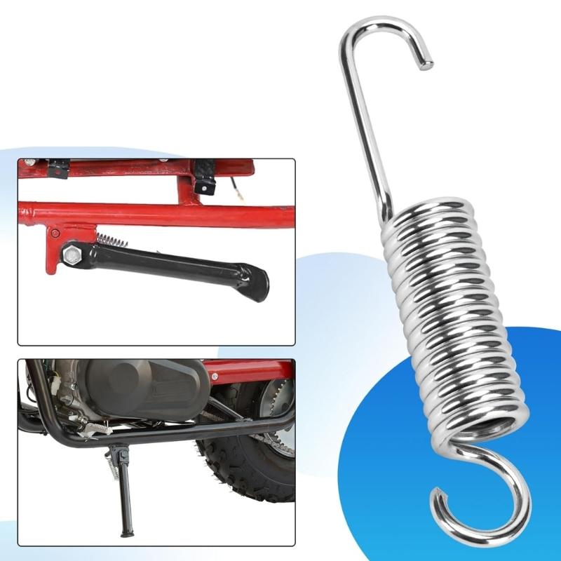1/2pcs Motorcycle Kickstand Spring Universal for B200R CX100X RB200 Replacement Rustproof Spring Mini Bike Accessories