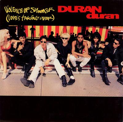 7inch Record DURAN DURAN - Violence Of Summer (Love's Taking O DD14 Parlophone 1990 UK Pop Used