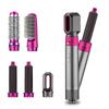 Five-in-One Multifunctional Hair Styler: Curling Iron, Straightener, and Blow Dryer Brush