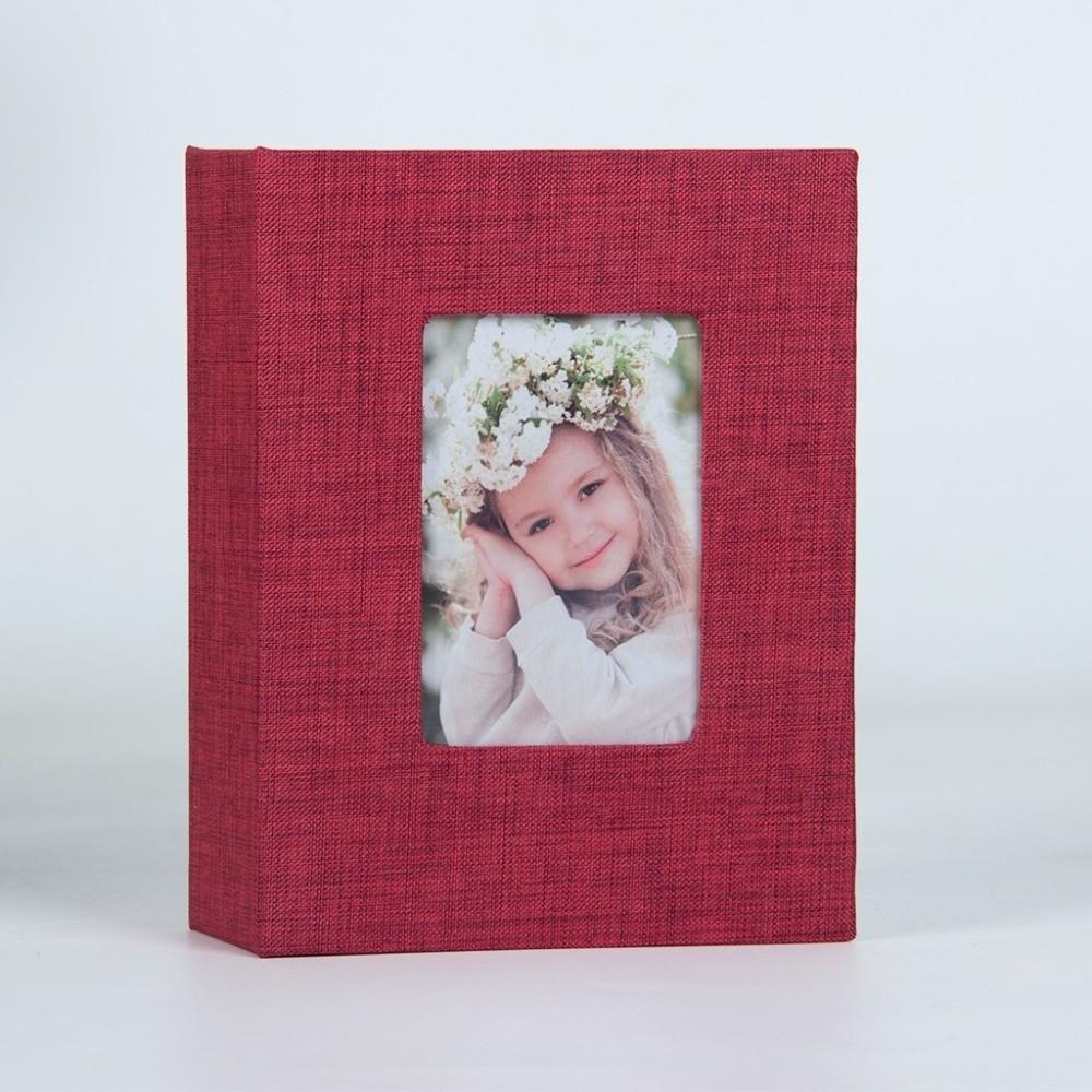 Cloth Cover Scrapbook Album Laminated Photo Storage Slip-in Picture Albums  Baby Growth Record