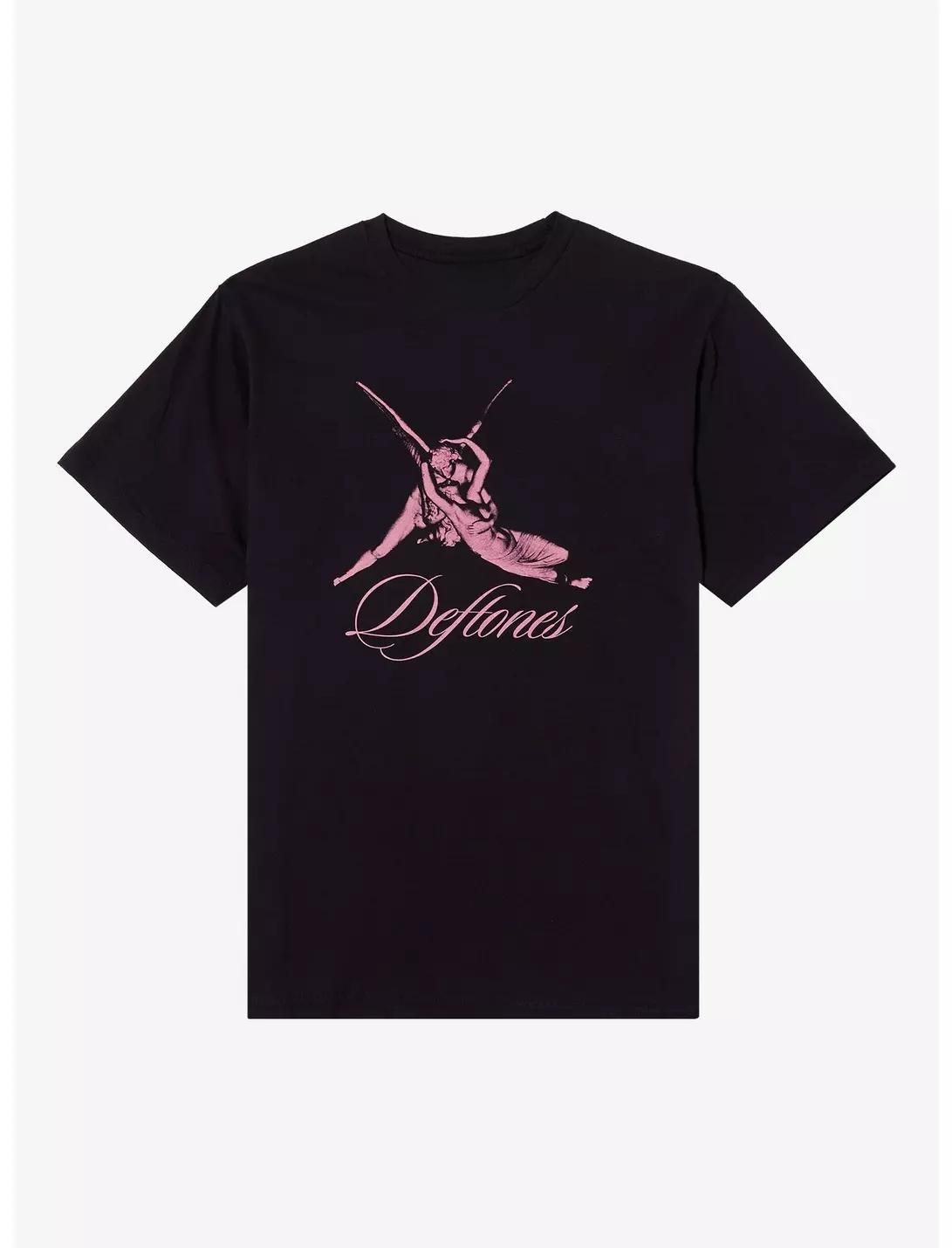 

Deftones Band Breathable TShirt Deftones White Pony Vintage Style Charcoal Black Unisex High Quality Cotton Top Summer Fashion M