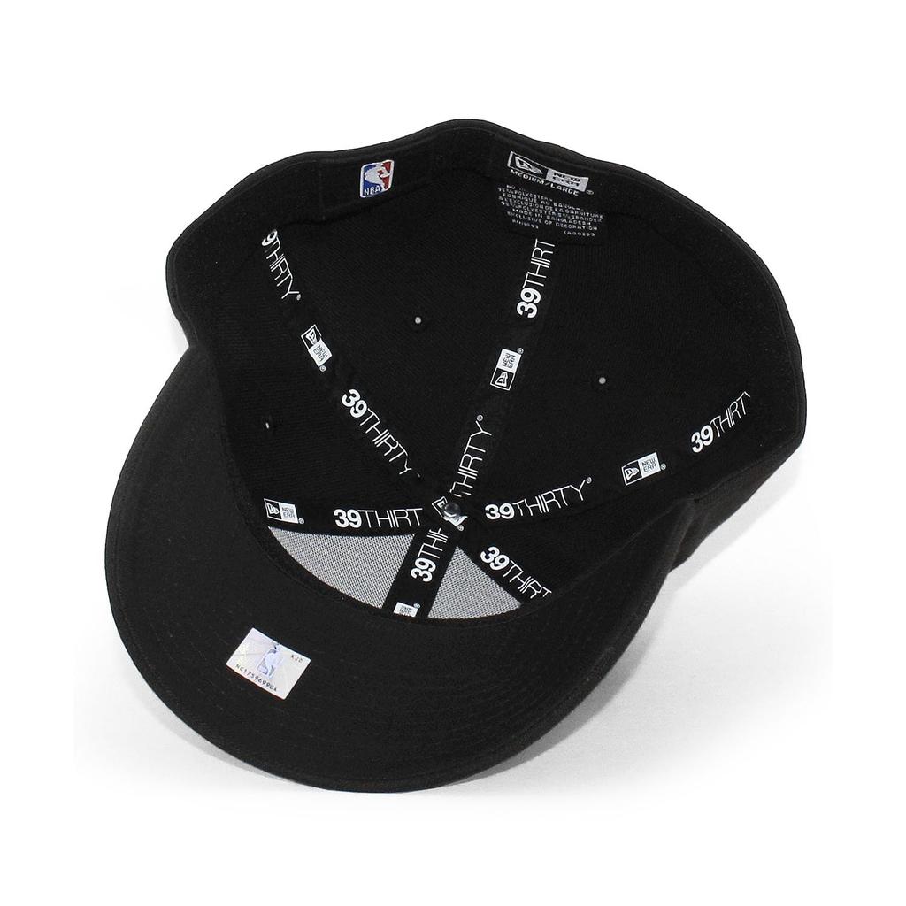 [New Era] Cap 39THIRTY Brooklyn Nets NBA TEAM CLASSIC FLEX FIT CAP BROOKLYN NETS Stretch Fit STRETCH FIT Hat 3930 Black Size ML [Used]