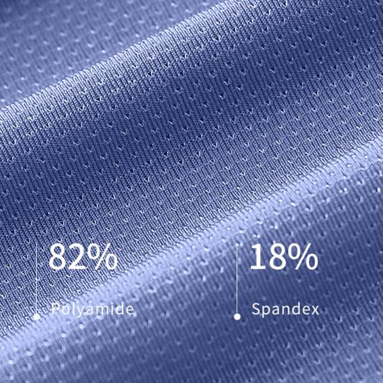 Wide Waistband Men Underwear Ice Silk Breathable Mesh Shorts Panties Solid Color Side Slit Loose Fit Underpants