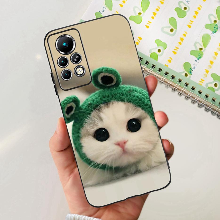 For Infinix Note 11 Pro Case X697 Cute Painted Back Cover Soft Silicone Phone Cases For Infinix Note 11 Note11 Pro Fundas Bumper