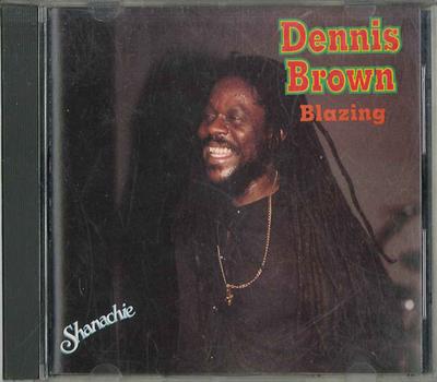 CD DENNIS BROWN - Blazing 43096 SHANACHIE Non Japan Reggae, Ska & Dub Used