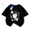 T-shirt estiva 2026 Chiikawa Ragazza e Ragazzo Hachiware Casual Manica Corta Regalo Perfetto per Bambini dai 4 ai 14 Anni Trendy per Streetwear