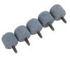 30PCS Black Sandstone Aquarium Oxygen Pump Aeration Air Stone Fish Tank Bubble Stones Accessory