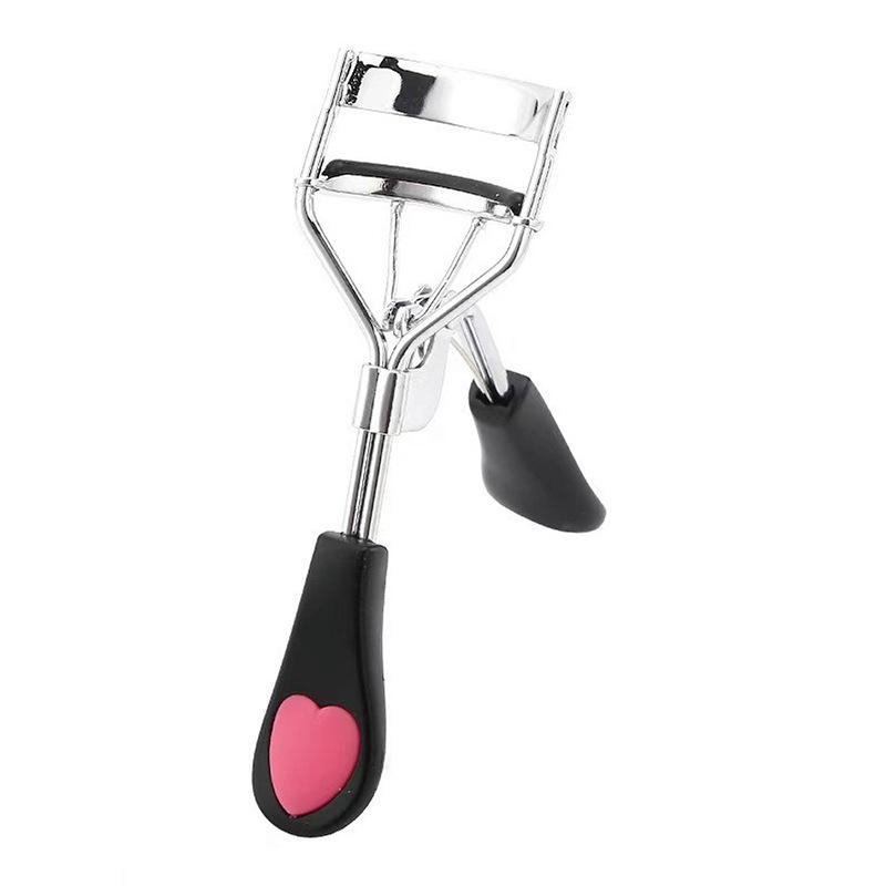 Peach-Shaped Eyelash Curler with Cute Colorful Handle for Natural Curl