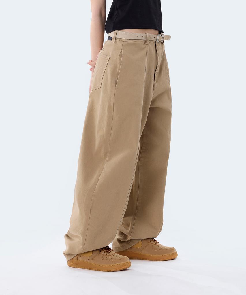 Yosemiti Curved Balloon Cotton Pants Ylp-6Y04