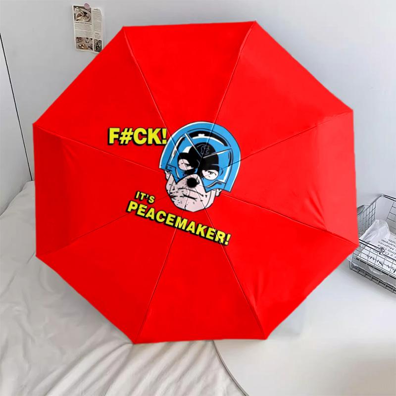 

1 PC Automatic Folding Umbrella - Cartoon Pattern, Portable & Foldable Design with 31 Ribs, Christmas Birthday Gifts