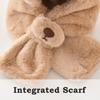Kids Hat Scarf Set Thermal Fleece Set Winter Ear Protection Baby Toddler Cold Weather Beanie Neck Warmer Soft Warm Set Windproof Infant Cap