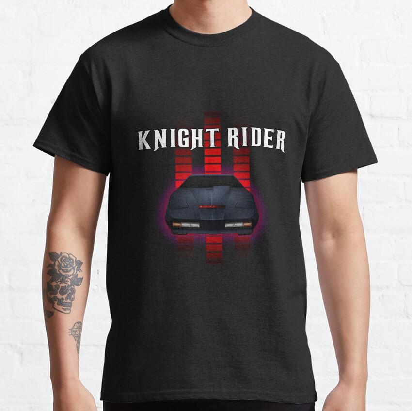 Knight Rider Kitt Ghostbustears Men T Shirts The Car's The Star Casual Tees Short Sleeve david hasselhoff Cotton 6XL Tops