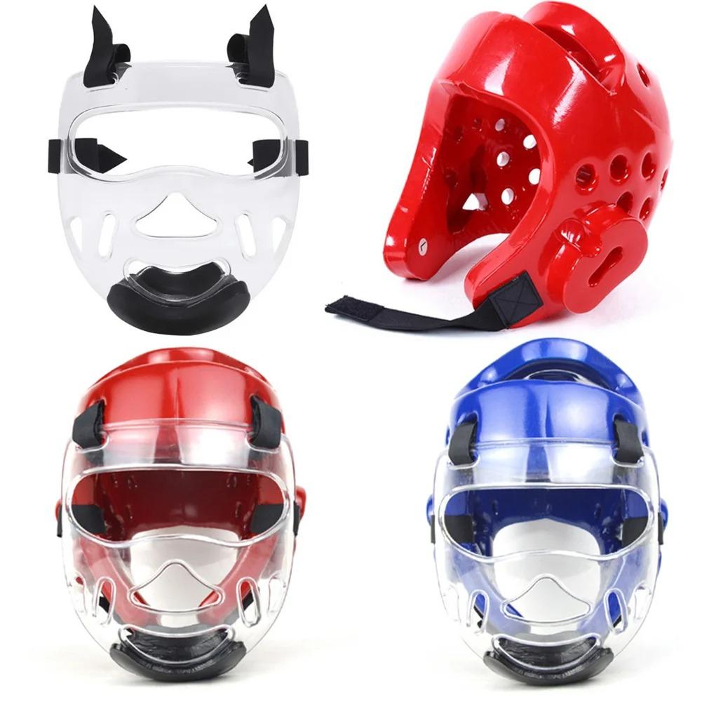 Professional Taekwondo head protector MMA Helmet Muay Thai Boxing Taekwondo Karate Guard Head WTF Kickboxing