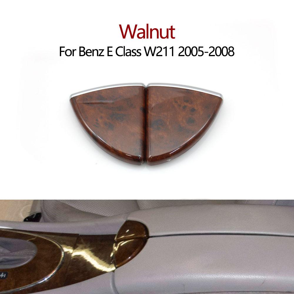 

Car Armrest Center Console Lock Latch Release Button Switch Cover Replace For Mercedes Benz E Class W211 2005-2008 2116801184 Walnut