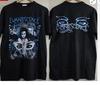 2003 Evanescence Fallen 2 Sided Black T Shirt Retro Style Unisex S-5XL