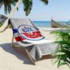 Asciugamano da Spiaggia Stampato FC Hansa Rostock, Asciugamano Grande Morbido Asciugatura Rapida per Spiaggia Campeggio Nuoto