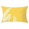 Yellow Geometric Living Room Bedroom Office Pillowcase Rectangular Cushion Cover Home Decor