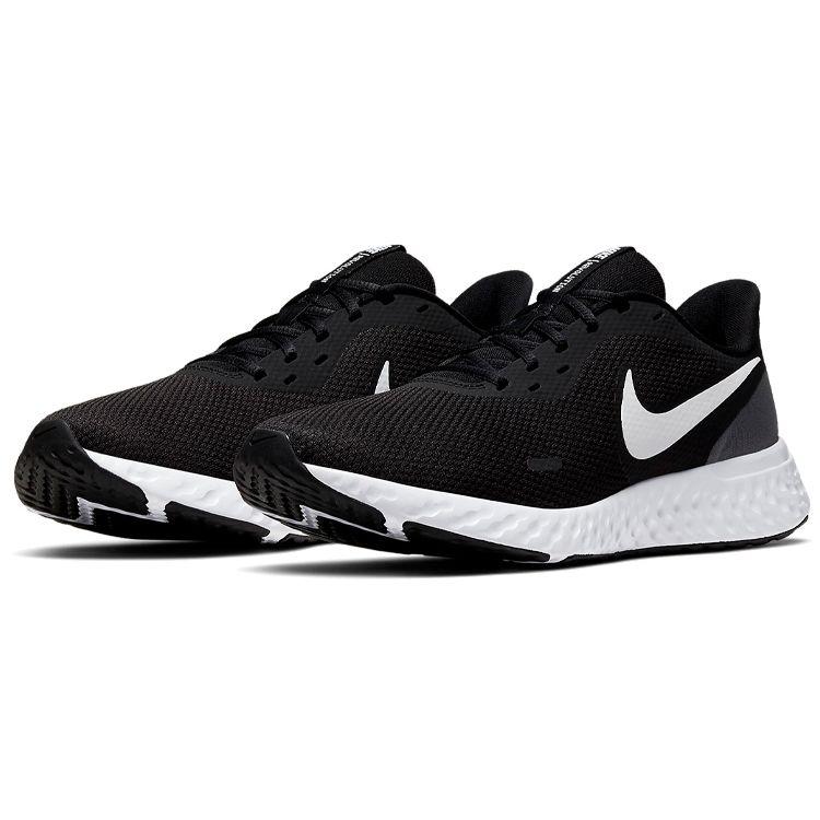 Nike Revolution 5 Black White Men Sneakers Anthracite BQ3204-002
