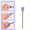 5 Stück Reinigungsbürste Nagelbohrer Set, Nagelstaub Reinigungs Werkzeug, Elektrische Nagelfeile Maniküre Werkzeug Bürste Maniküre Reinigungsbürste