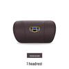 Geely Car Headrest and Lumbar Support Pillow - Genuine Leather Neck Protection for Xingyue L, Xingrui, Icon, Boyue I, and Binyue models.
