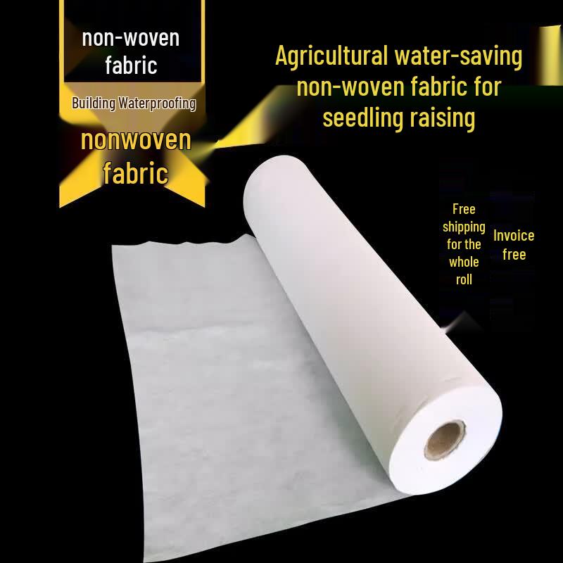 White Thickened Non-Woven Fabric Roll Standard Roll