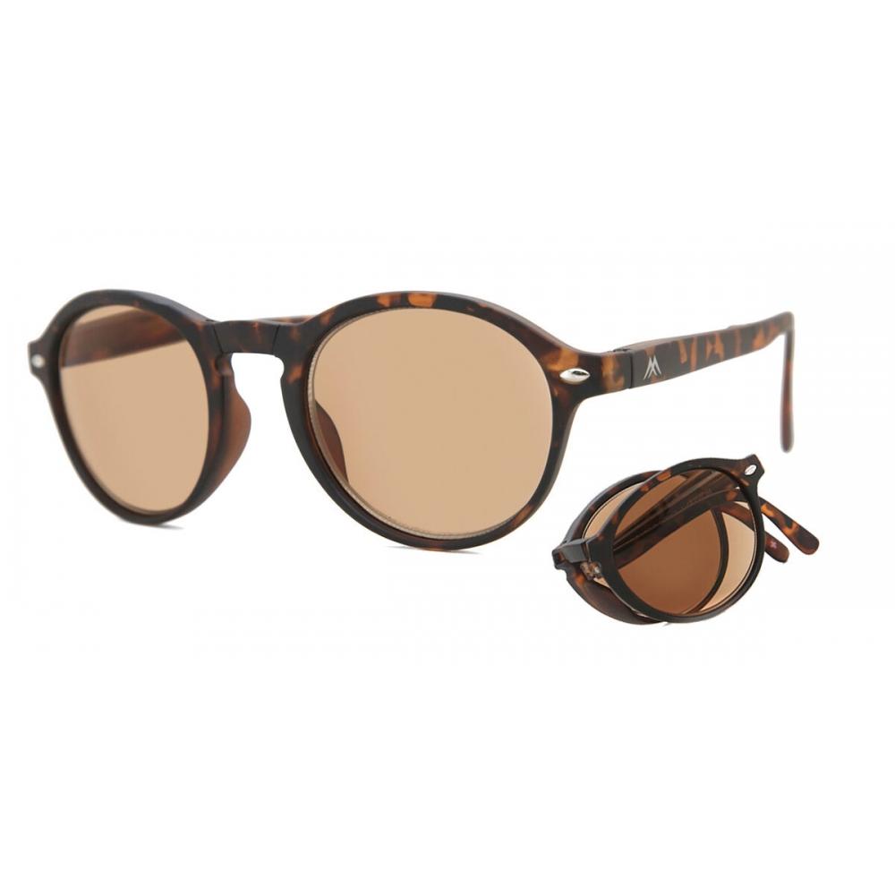 

Montana Readers Box66as Folding Box66as Unisex Sunglasses Tortoise/+2.00