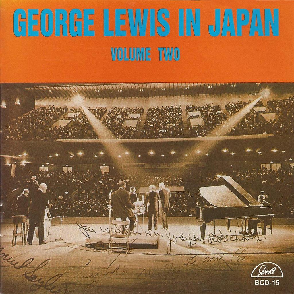 CD GEORGE LEWIS - In Japan 2 BCD15 G.H.B. 1994 US Jazz Used