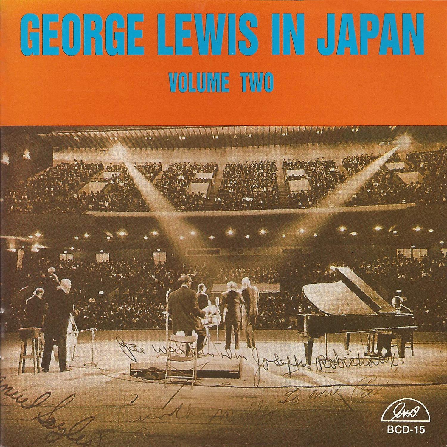 

CD GEORGE LEWIS - In Japan 2 BCD15 G.H.B. 1994 US Jazz Used