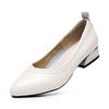GKTINOO Genuine Leather Pumps Comfort Office Lady Shoes Female 2025 Spring Autumn Pointed Toe Low Heel Soft Women's Work Shoes