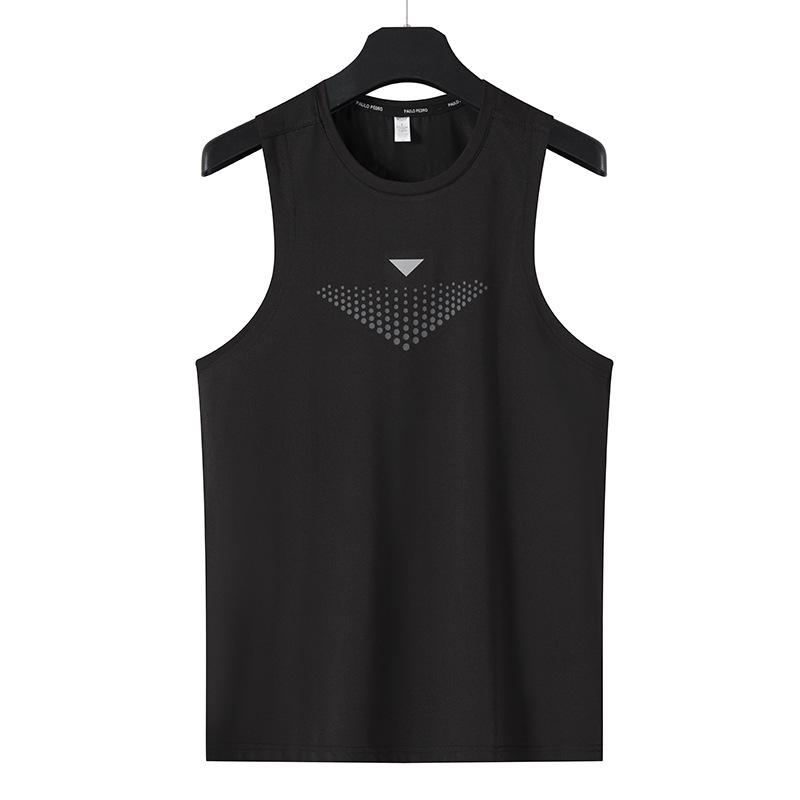Men's Ultra-Thin Quick-Dry Elastic Sports Tank Top, Multi-Color, Sleeveless