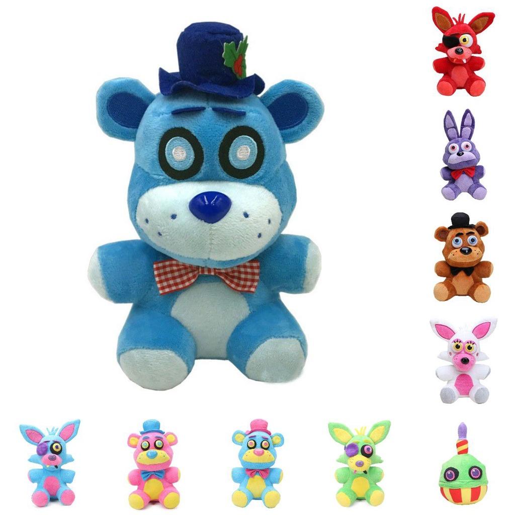 Entzückendes 7,87 Zoll Five Nights At Freddy's Neuer Blauer Bär Plüschtier Stoffpuppe Weihnachtsgeschenk