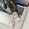 Einzigartiger Ballerina-Schuh Handy-Anhänger Schlüsselanhänger Anhänger Niedlicher Schlüsselanhänger Handykette Stilvolles Accessoire für Rucksack Geldbörse Tasche