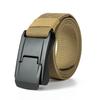 Heavy Duty Men's Stretch Belt Hard Quick Release Buckle Training Pants Belt  Outdoor