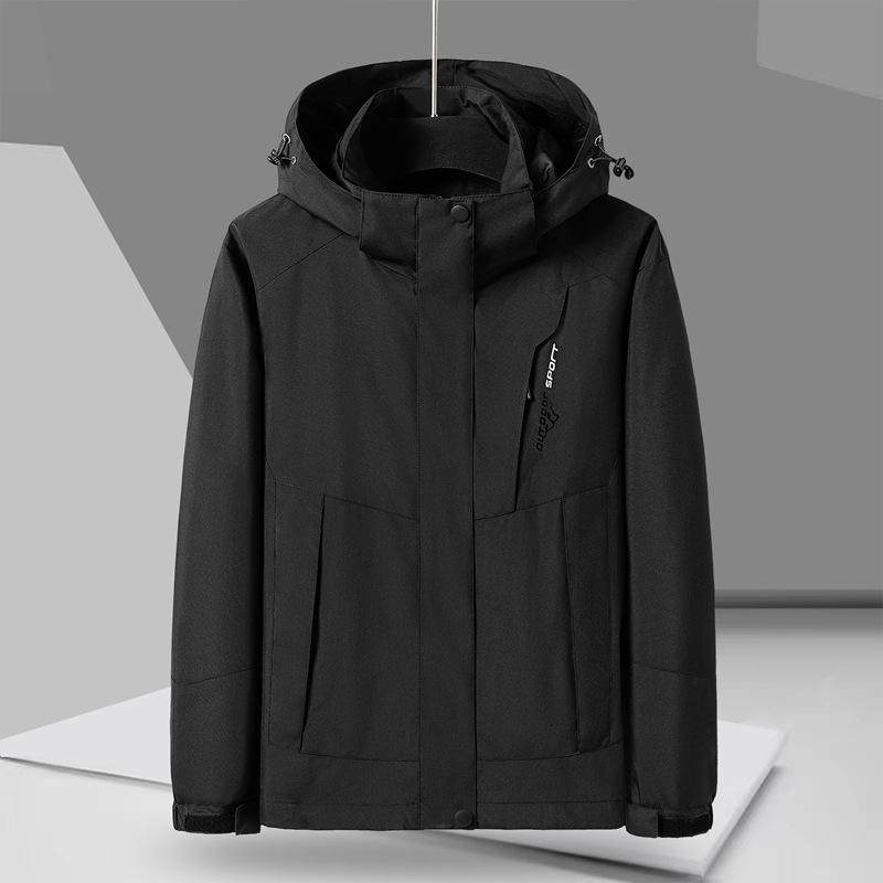 Womens Outdoor Use Autumn and Winter Jacket Three-in-one Spring and Autumn Style