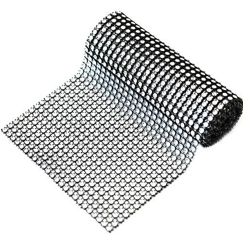 24 Rows Of Diamonds, Silver Imitation Diamond Resin Plastic Diy Creative Clothing Mobile Phone Case Jewelry