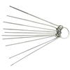 0.4-1.6mm Stainless Steel Needle Brushes Set Welding Torch Through-Needle  for Bathroom