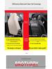 Seagull Car Seat Cushions (Models 23/24) - All-Season Linen Covers for New Energy Vehicles, Full Coverage.