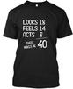 Funny 1977 40th Years Old Birthday T-Shirt Made In the USA Size S To 5XL