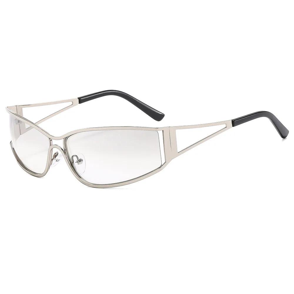 New Punk Goggles Women's Sunglasses Men's Y2K Sports Driving Sun Glasses Vintage Shades Female Riding Eyewear