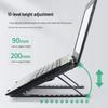 Adjustable Portable Laptop Cooling and Storage Stand