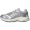 CRAZYCHAOS 2000 Synthetic Leather Slip Resistant Abrasion Resistant Low Top Casual Shoes Women's Silver Gray JH6851