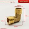 4-Point Copper Male Elbow Tee Union with Internal/External Thread for Plumbing and Pipe Joint Accessories