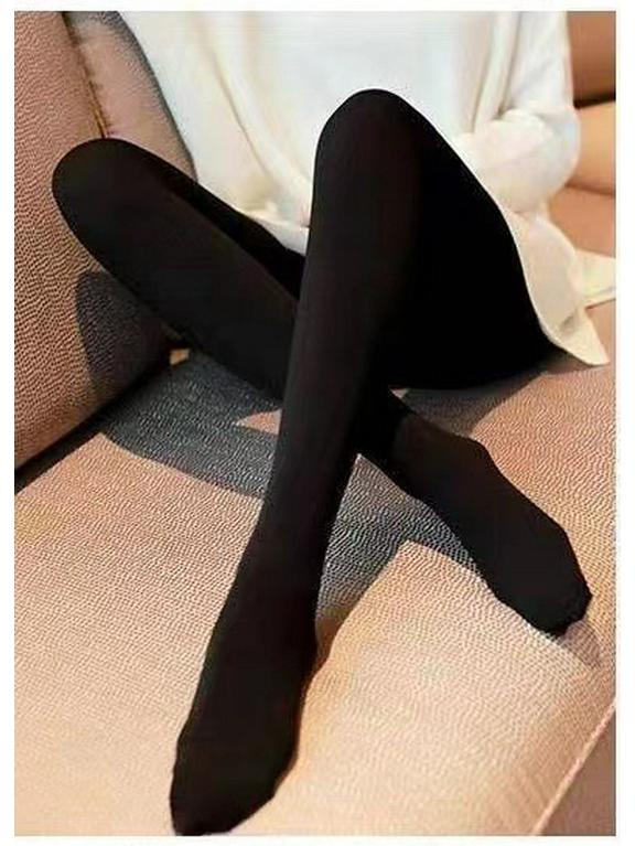 Chuangqi Li Velvet Anti-Snag Women's Medium-Thick Leggings Pantyhose